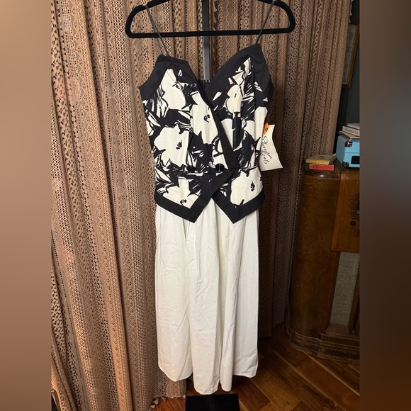 Vintage Dresses & Skirts - VTG NWT Sherry Kent Peplum Top Dress